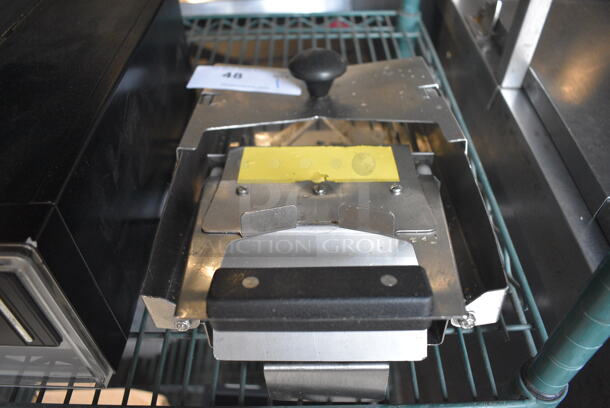 Metal Bagel Cutter. 8x13x5