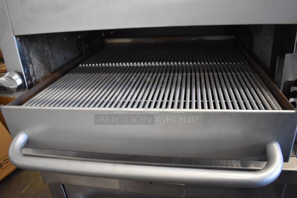 Southbend Platinum Metal Commercial Natural Gas Powered Vertical Upright Broiler. 32x43x75 - Image 4 of 9