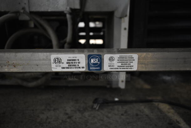 Belshaw H&I-4 Stainless Steel Commercial Heat and Ice Icing Table on Commercial Casters. 208 Volts, 1 Phase.  - Image 6 of 7
