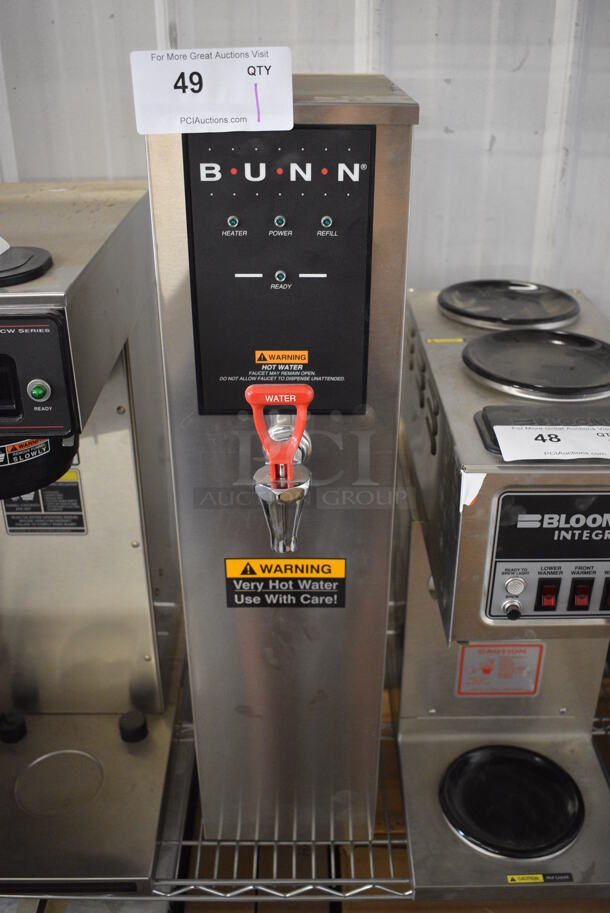 BRAND NEW! Bunn Model H5X-40-208 Stainless Steel Commercial Countertop Hot Water Dispenser. 208 Volts, 1 Phase. 7x18x28.5