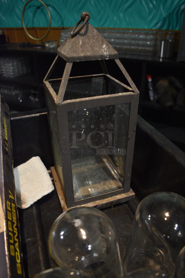 ALL ONE MONEY! Lot of Various Items Including Light Covers and Wand in Bus Bin. (bar) - Image 4 of 5