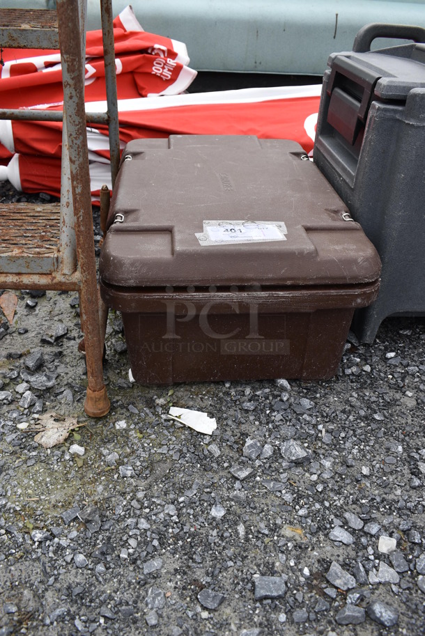 Carlisle NPC160 Brown Poly Insulated Food Carrying Box. 16x24x10 - Image 3 of 5