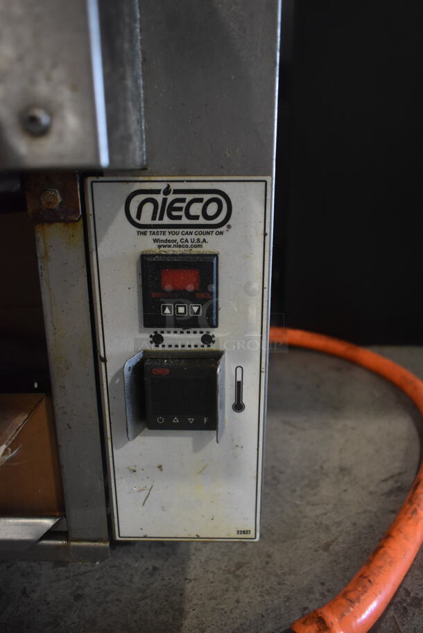 2018 Nieco JF63-2G Stainless Steel Commercial Countertop Natural Gas Powered BroilVection Conveyor Charbroiled Burger Grill. - Image 4 of 8