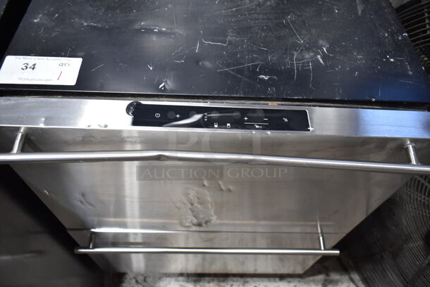 Summit ADRF244 Stainless Steel 2 Drawer Undercounter Cooler Freezer. Tested and Powers On But Does Not Get Cold - Image 3 of 6