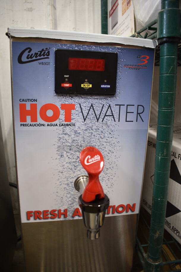 BRAND NEW SCRATCH AND DENT! Curtis WB5GT Stainless Steel Commercial Countertop 5 Gallon Water Boiler.  - Image 3 of 5