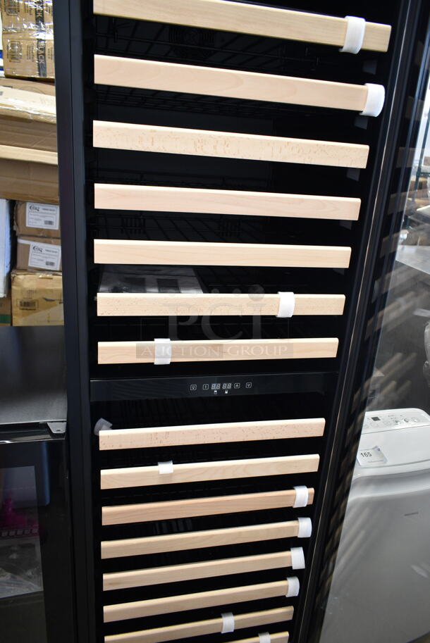 BRAND NEW SCRATCH AND DENT! Whynter BWR-1642DZ Metal Commercial Single Door Reach In 164 Bottle Dual Zone Wine Cooler Merchandiser. 120 Volts, 1 Phase. Tested and Working! - Image 3 of 5