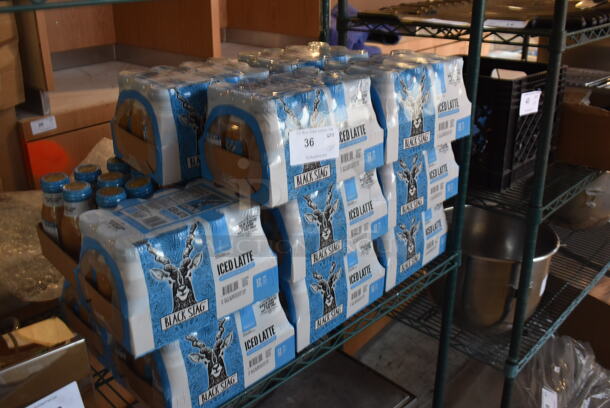 15 BRAND NEW! Cases of 12 Bottles of Black Stag Vanilla Iced Latte. 15 Times Your Bid! - Image 3 of 3