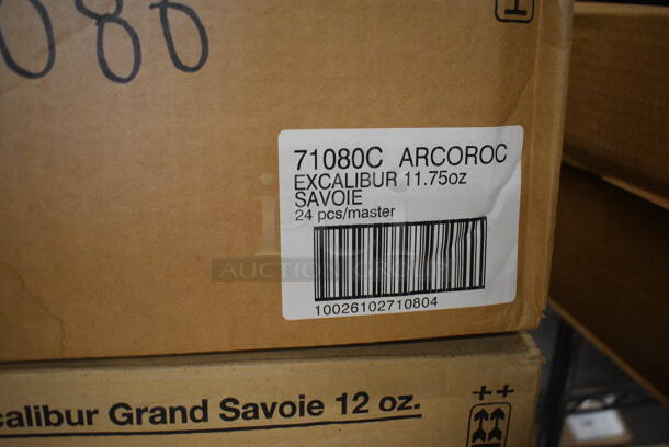 24 BRAND NEW IN BOX! Arcoroc Excalibur Wine Glasses. 3.25x3.25x7.5. 24 Times Your Bid! - Image 3 of 3