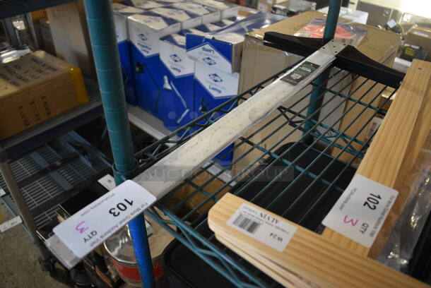 3 Alumicolor Standard T Square. 12.5x27. 3 Times Your Bid! - Image 1 of 2