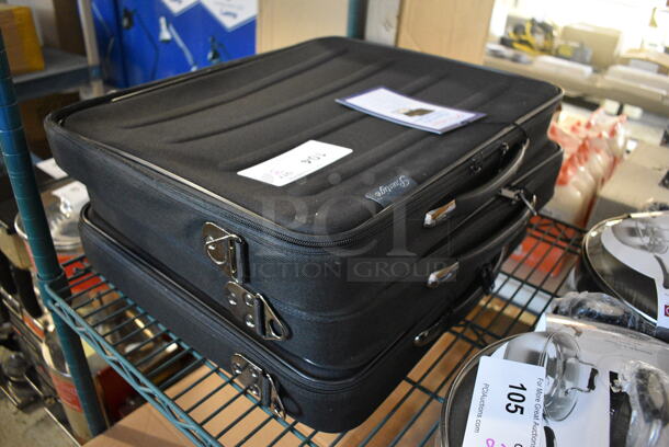 3 BRAND NEW! Prestige Rugged Pro Deluxe Portfolio. 20x16.5x3. 3 Times Your Bid! - Image 2 of 3