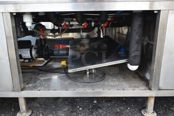 Stark 8' LOBSTER TANK Stainless Steel Commercial Floor Style Aquarium / Fish Tank. 115/220 Volts, 1 Phase. - Image 4 of 12