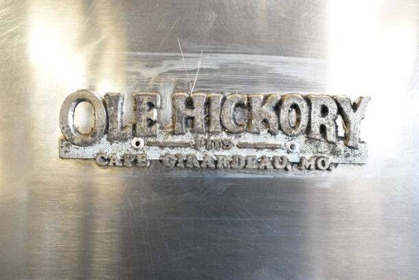 Ole Hickory C70-SR Stainless Steel Commercial Floor Style Natural Gas Powered Smoker. - Image 2 of 9