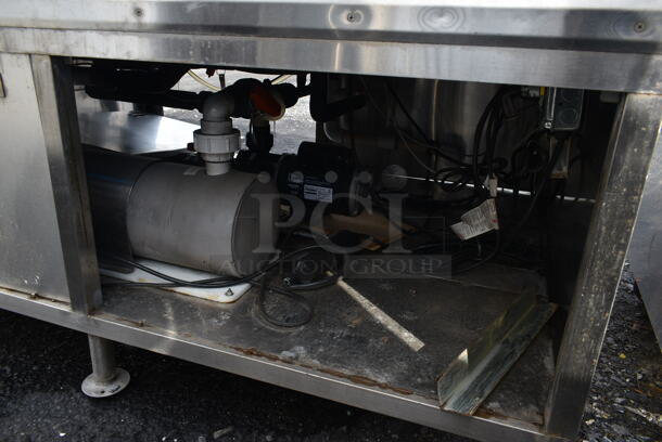 Stark 8' LOBSTER TANK Stainless Steel Commercial Floor Style Aquarium / Fish Tank. 115/220 Volts, 1 Phase. - Image 9 of 12