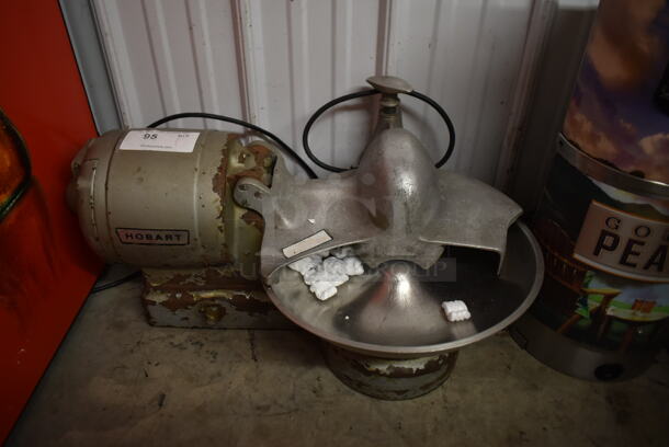 Hobart 8142 Metal Commercial Countertop Buffalo Chopper w/ S Blade. 115 Volts, 1 Phase. Tested and Does Not Power On - Image 1 of 5