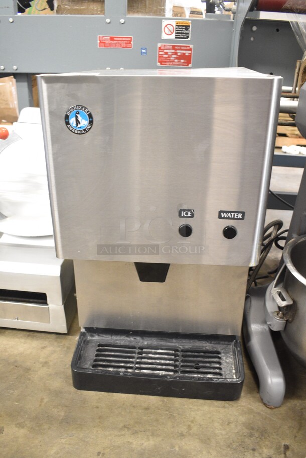 2016 Hoshizaki DCM-270BAH Stainless Steel Commercial Ice Maker and Water Dispenser. 115-120 Volts, 1 Phase.  - Image 1 of 5