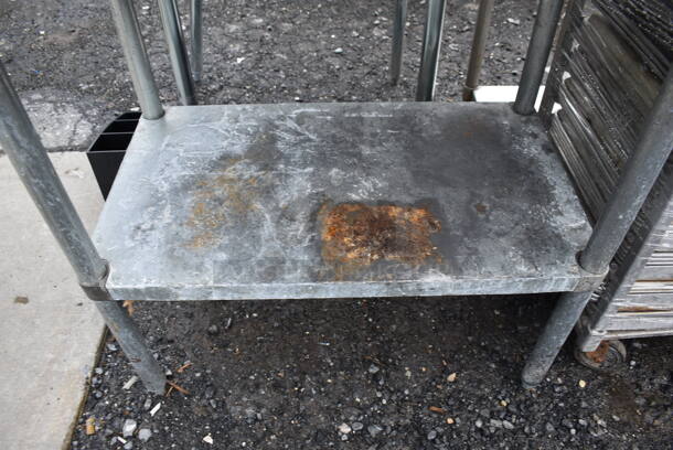 Stainless Steel Commercial Table w/ Metal Under Shelf. 36x24x35 - Image 4 of 4