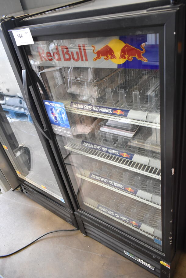 2019 True GDM-10-HC Metal Commercial Single Door Reach In Cooler Merchandiser w/ Poly Coated Racks. 115 Volts, 1 Phase. Tested and Working!
 - Image 1 of 5