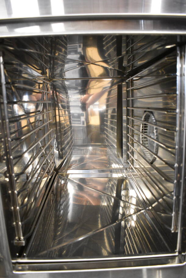 2016 Groen SSB-5G Stainless Steel Commercial Natural Gas Powered Double Deck Steam Cabinet. 58,000 BTU.  - Image 6 of 8