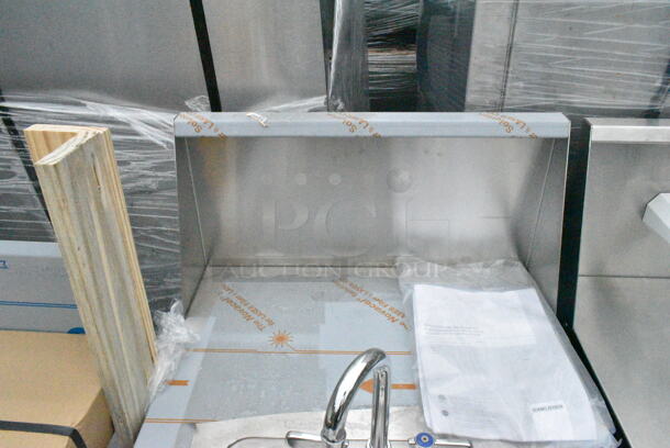 BK Resource BK-DIS-1515 Stainless Steel Commercial Portable Sink on Commercial Casters. Bay 12.5x10.5x6 - Image 4 of 12