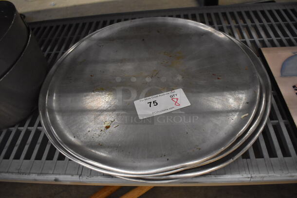 8 Metal Round Baking Pans. 18x18. 8 Times Your Bid!