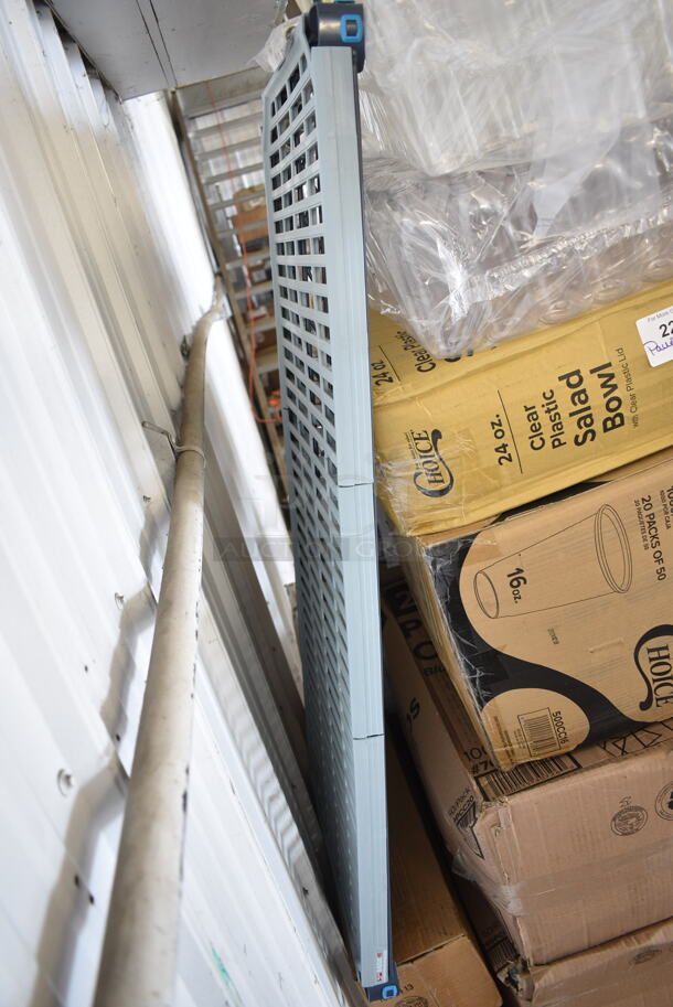 PALLET LOT of 27 BRAND NEW Boxes Including 127SB24COMBO Choice 24 oz. Clear Plastic Salad Bowl with Lid - 150/Case, 2 Box 500CC16 Choice Clear PET Customizable Plastic Cold Cup - 16 oz. - 1000/Case, CH12DEF Dart ClearPac SafeSeal 12 oz. Tamper-Resistant, Tamper-Evident Hinged Container with Flat Lid - 200/Case, 3 Box 760SOUP8KFT EcoChoice 8 oz. Kraft Paper Food Cup with Vented Lid - 250/Case, 130HBKCUTFW Visions Individually Wrapped Black Heavy Weight Plastic Fork - 1000/Case, 2 Box 129MCR32B Choice 32 oz. Black Round Microwavable Heavy Weight Container with Lid 7 1/4" - 150/Case, 2 Box 433NHT101H Choice 1/6 Standard Size White "Thank You" Medium-Duty Plastic T-Shirt Bag - 1000/Case, 347RPBD10WHS Visions 10" White Plastic Plate with Silver Bands - 120/Case, 129MCS38B Choice 38 oz. Black Rectangular Microwavable Heavy Weight Container with Lid 8 3/4" x 6 1/4" x 2" - 150/Case, 346WKFSNSPM Choice White Medium Weight Wrapped Plastic Cutlery Pack with Napkin and Salt / Pepper Packets - 500/Case. 27 Times Your Bid! - Image 3 of 12