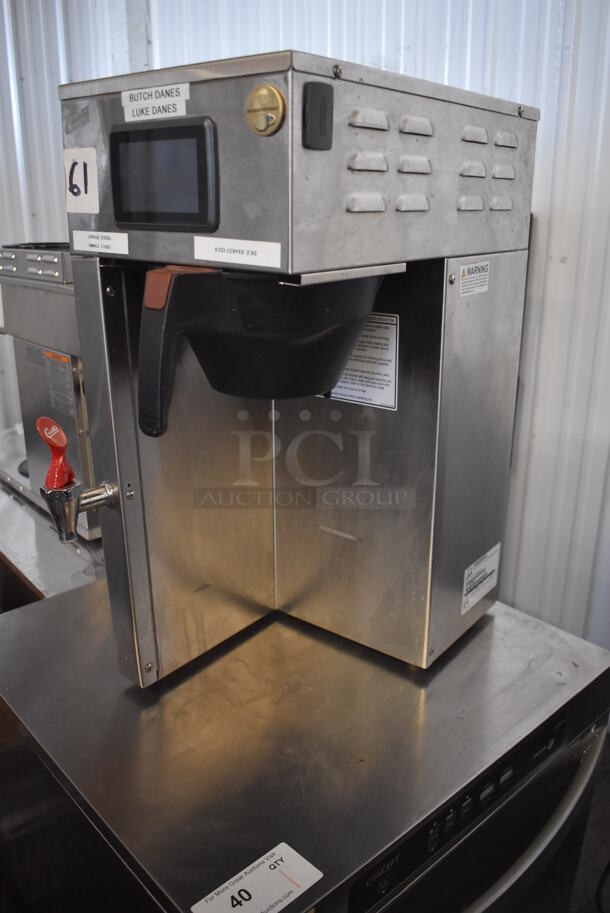 Curtis G4TP1S63A3100 Stainless Steel Commercial Countertop Coffee Machine w/ Hot Water Dispenser and Poly Brew Basket. 120/220 Volts, 1 Phase. - Image 3 of 5