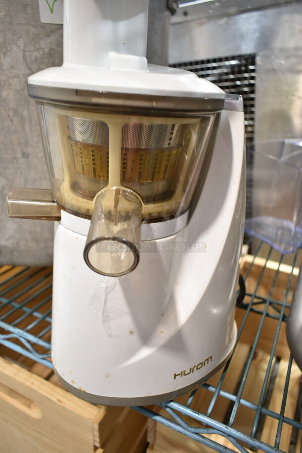 Hurom HU-100 Metal Countertop Juicer. 120 Volts, 1 Phase.  - Image 2 of 5