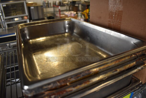 6 Stainless Steel Full Size Drop In Bins. 1/1x2, 1/1x4. 6 Times Your Bid! - Image 3 of 3