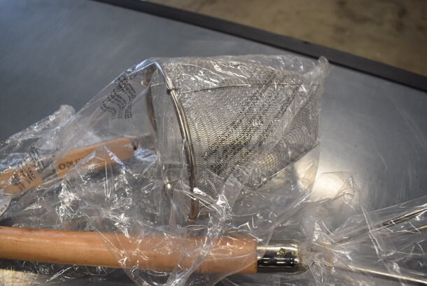 2 Various BRAND NEW! Metal Utensils; Masher and Strainer. 13", 24". 2 Times Your Bid! - Image 3 of 3