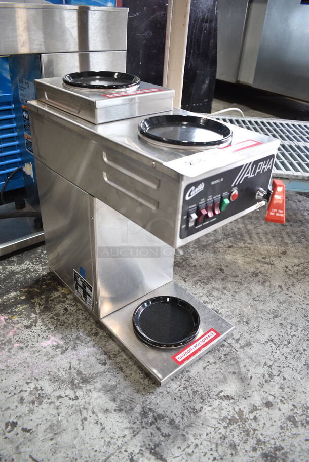 Curtis ALPHA Stainless Steel Commercial Coffee Machine w/ Hot Water Dispenser. 240 Volts, 1 Phase.  - Image 2 of 7