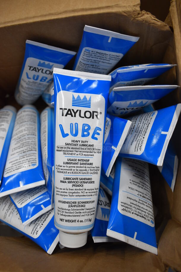 19 Taylor Food Safe Lubricant Tubes. 2.5x1.5x6.5. 19 Times Your Bid!