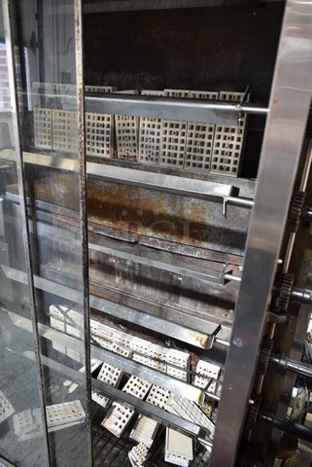 Boston Stainless Steel Commercial 6 Spit Rotisserie Oven.  - Image 5 of 8