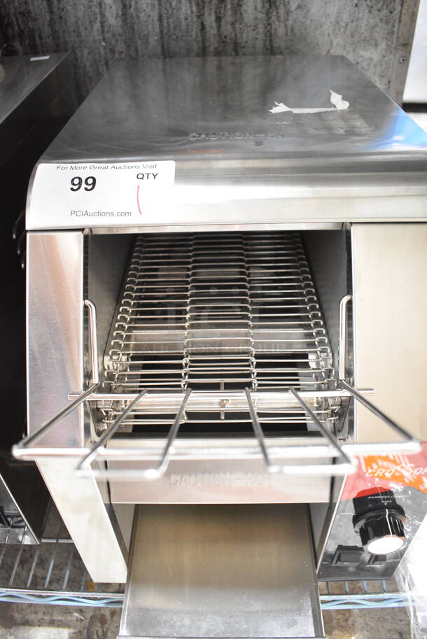 2023 Crosson CCT-300 Stainless Steel Commercial Countertop Conveyor Toaster. 120 Volts, 1 Phase. Tested and Working! - Image 4 of 6