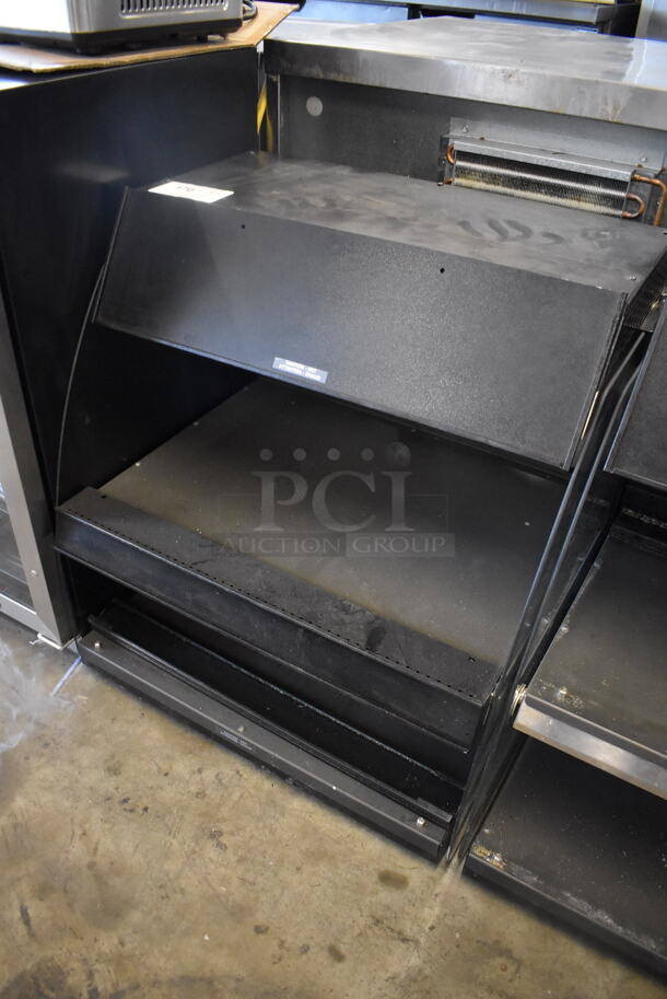 Black Metal Countertop 2 Tier Warming Display Case Merchandiser. 25x22x29. Tested and Working! - Image 2 of 4