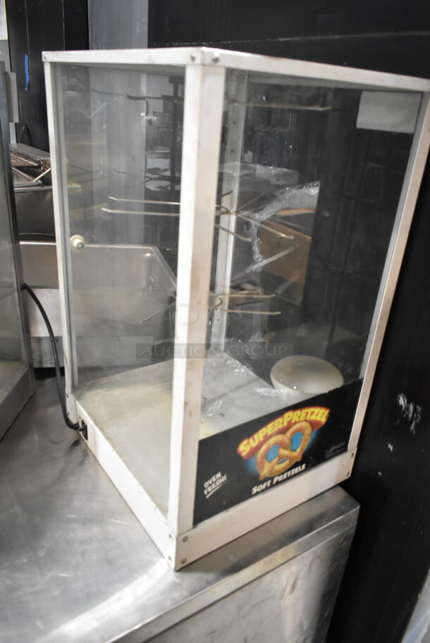 J&J Snack Foods 750 Metal Countertop Pretzel Display Merchandiser. Tested and Working! - Image 2 of 4