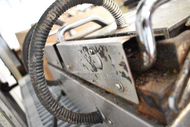 Waring Panini Ottimo Stainless Steel Commercial Countertop Double Panini Press. Cannot Test Due To Plug Style - Image 6 of 7