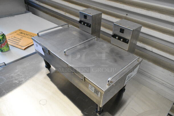 2016 Bunn 2SH STAND Stainless Steel Commercial Countertop Double Satellite Server Stand. 120 Volts, 1 Phase.  - Image 2 of 5