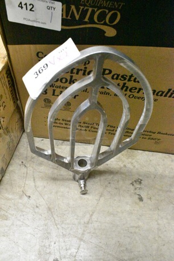 2 Metal Paddle Attachments for Hobart Mixer Including Hobart HL430B 40 Quart. 2 Times Your Bid!  - Image 5 of 8