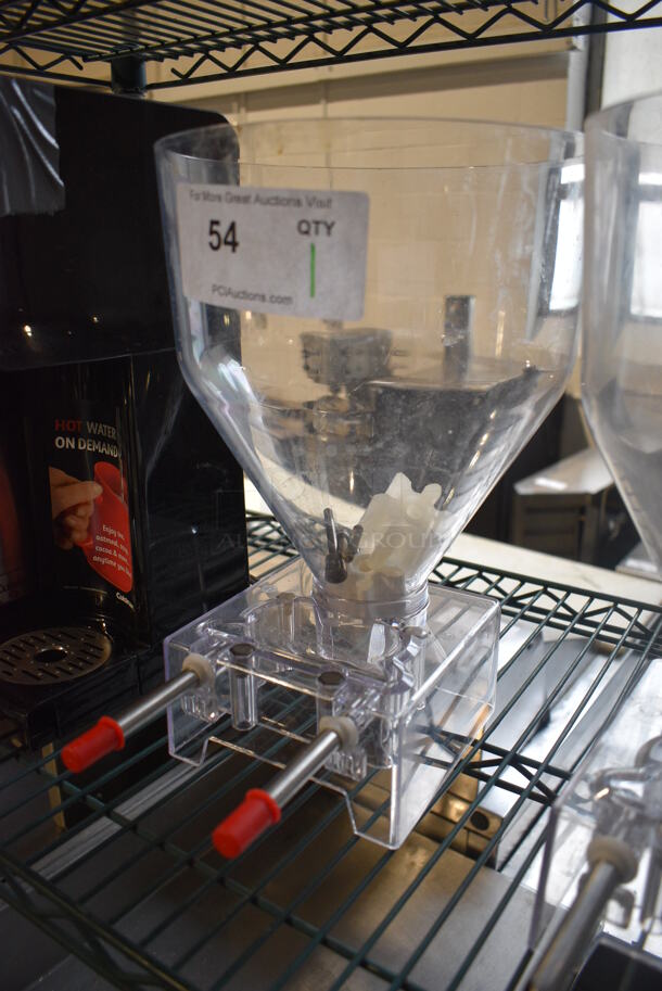 Donut Pastry Filler Hopper. Missing Lid. Goes GREAT w/ Item 51! 9x13x13 - Image 2 of 4