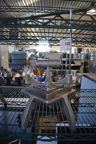 Nemco Metal Countertop Vegetable Cutter. 11x11x19