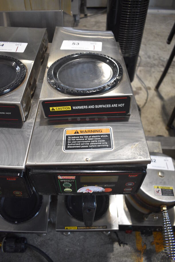 2016 Bunn Model AXIOM-35-2 Stainless Steel Commercial Countertop 2 Burner Coffee Machine w/ Metal Brew Basket. 120/208-240 Volts, 1 Phase. 8x18x24 - Image 3 of 8