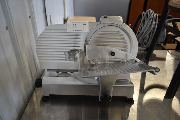 Stainless Steel Commercial Meat Slicer w/ Blade Sharpener. 115 Volts, 1 Phase. Tested and Working! - Image 5 of 7