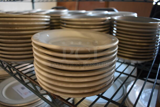 48 White Ceramic Plates. 6.5x6.5x1. 48 Times Your Bid! - Image 2 of 4