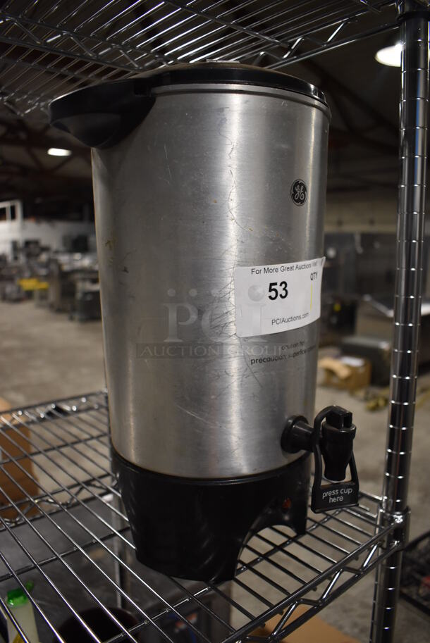 General Electric Metal Countertop Urn. 12x10x15 - Image 2 of 4