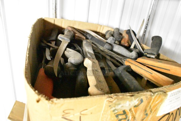 100 SHARPENED Stainless Steel Knives Including Fillet Knives. 100 Times Your Bid!  - Image 3 of 9