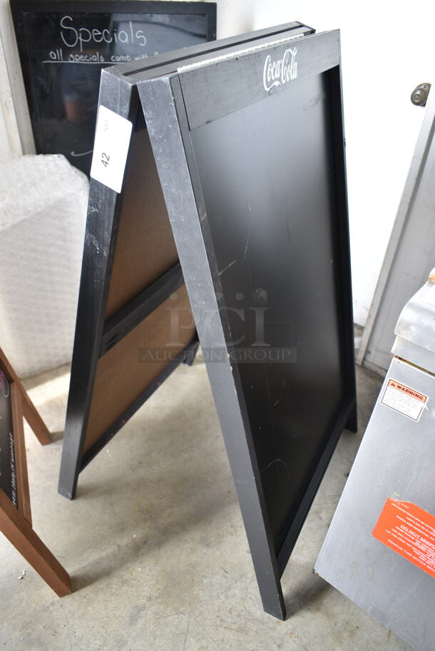 3 Various A Frame Sidewalk Signs. 3 Times Your Bid!  - Image 4 of 4