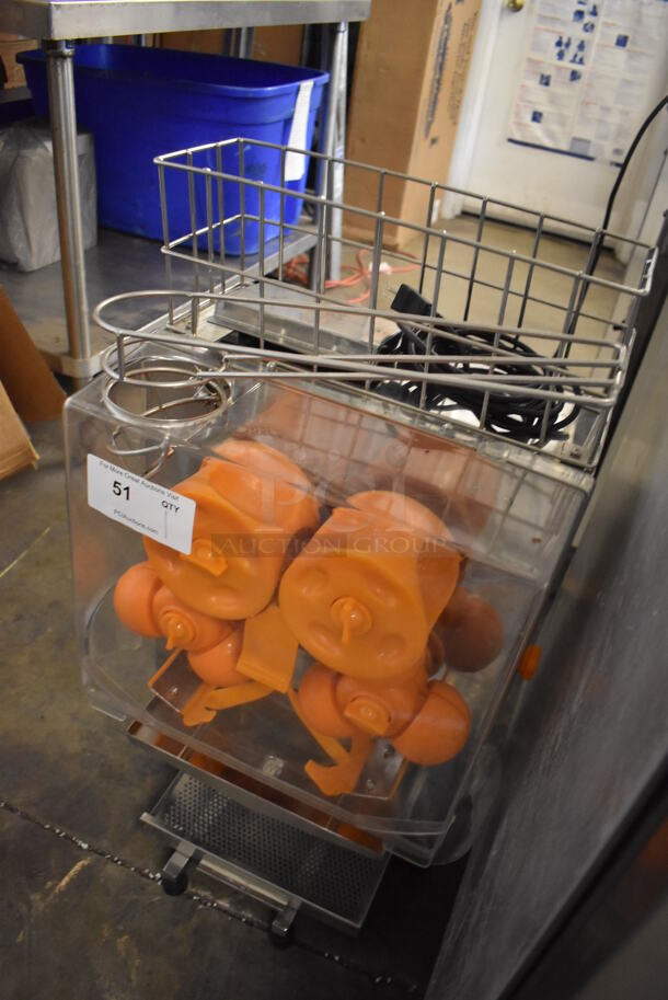 Stainless Steel Commercial Countertop Citrus Juicer. 16x12x31. Tested and Working! - Image 4 of 6