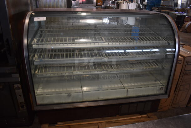 Spartan 93048-59R Metal Commercial Deli Display Case Merchandiser. 120 Volts, 1 Phase. 59x35x48. Tested and Powers On But Temps at 56 Degrees - Image 2 of 7