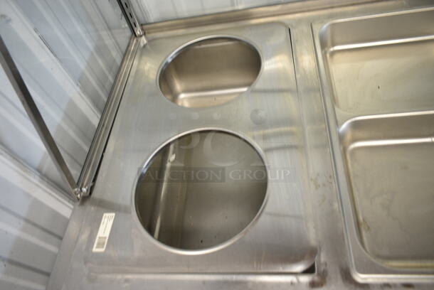 Wells MOD-400 Stainless Steel Commercial Electric Powered Steam Table. 208/240 Volts.  - Image 5 of 8