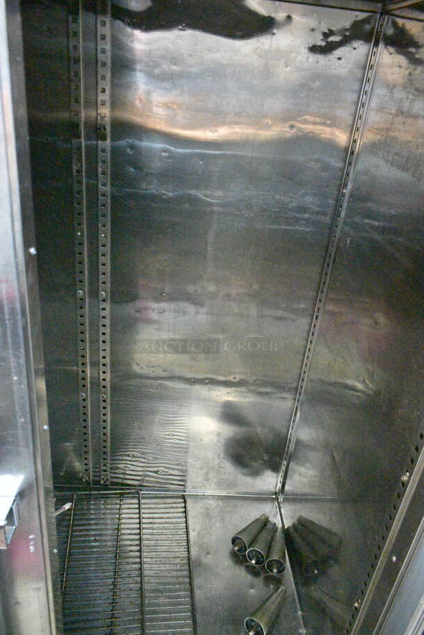Victory RS-2D-S7 Stainless Steel Commercial 2 Door Reach In Cooler. 115 Volts, 1 Phase. Tested and Powers On But Does Not Get Cold - Image 3 of 6